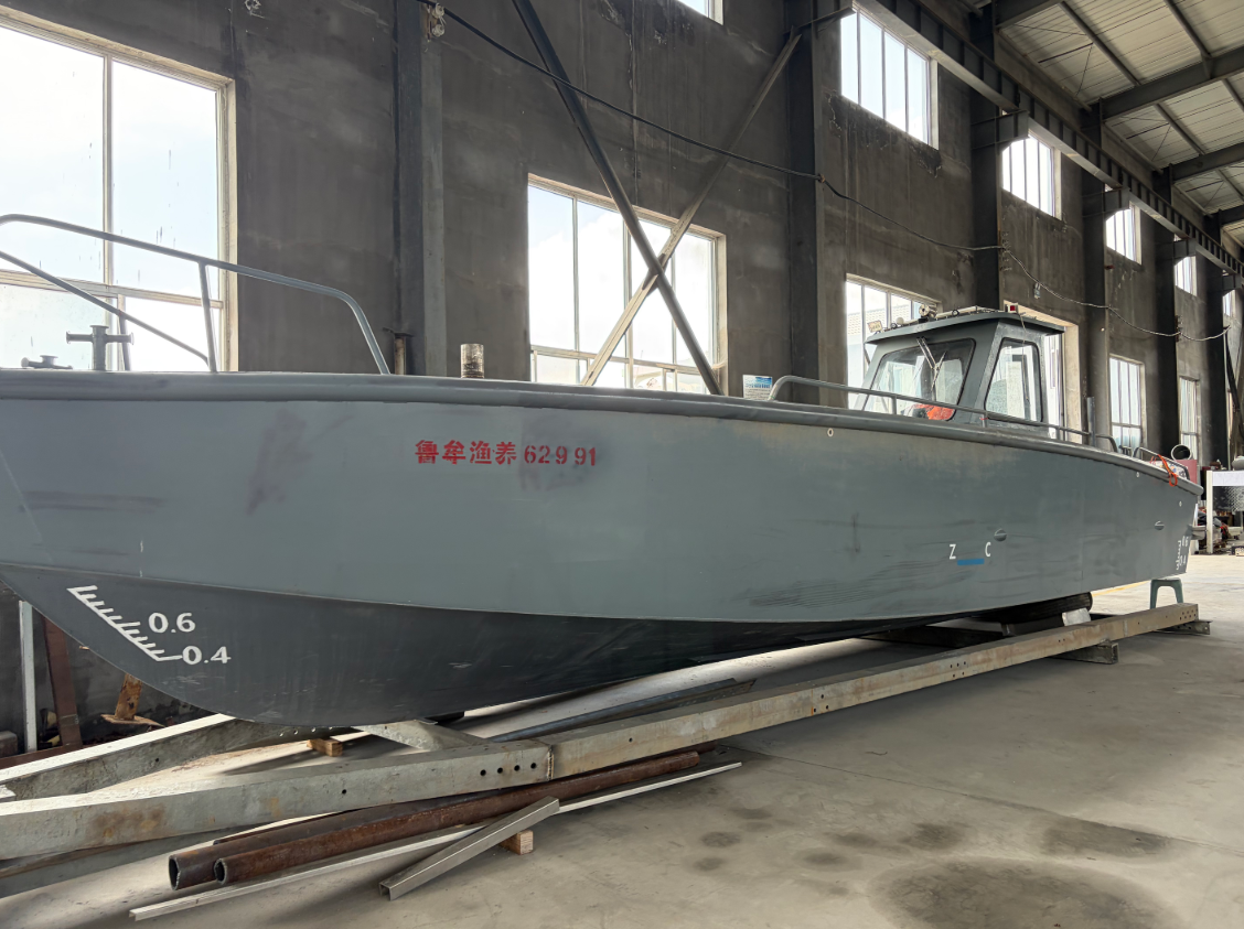 Yantai Hangdong Shipbuilding Completes 10.3m Aluminum Vessel Hull, Offering Full-Service Design-to-Delivery Solutions