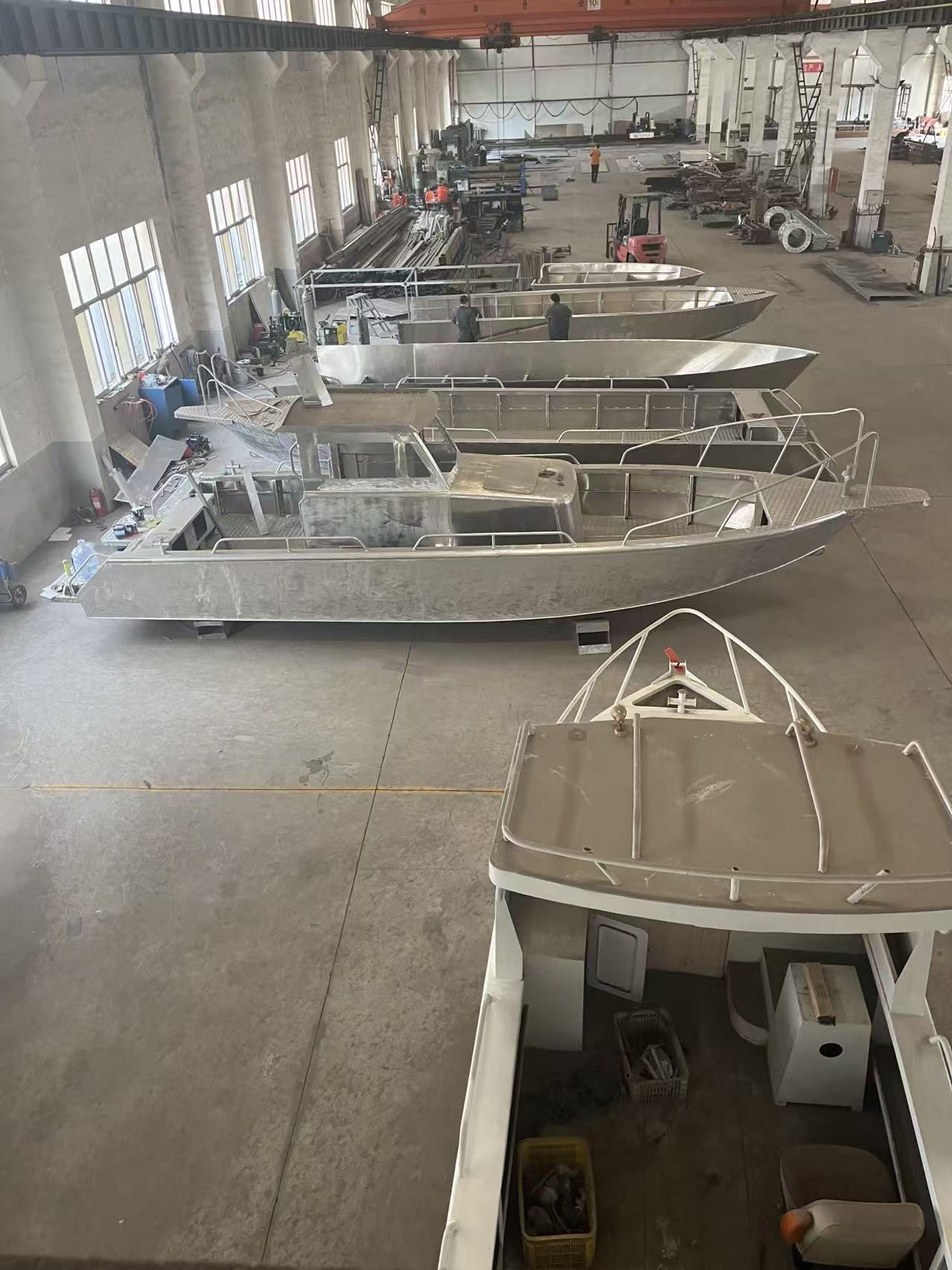 Hangdong Shipbuilding Yard Update: Multiple Aluminum Vessels Under Construction